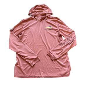 Salty Crew Men's Performance Hooded Pullover Size Large